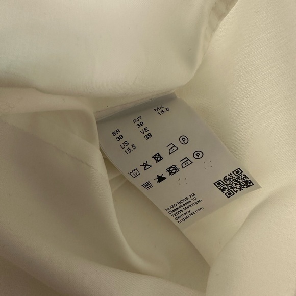 Hugo Boss White Button Down Dress Shirt - Picture 6 of 6